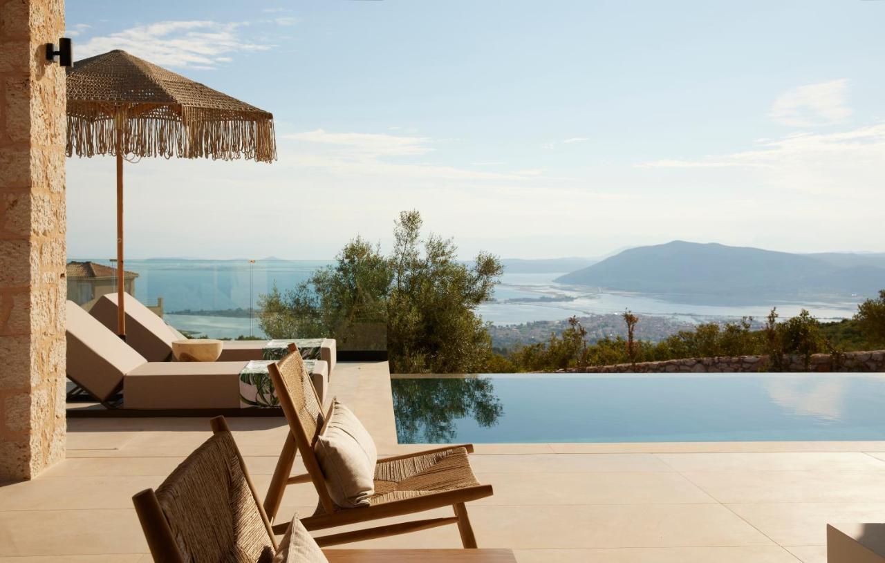 Epiphany Villas Lefkada Tsoukaladhes Bagian luar foto