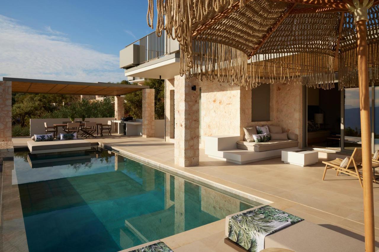 Epiphany Villas Lefkada Tsoukaladhes Bagian luar foto