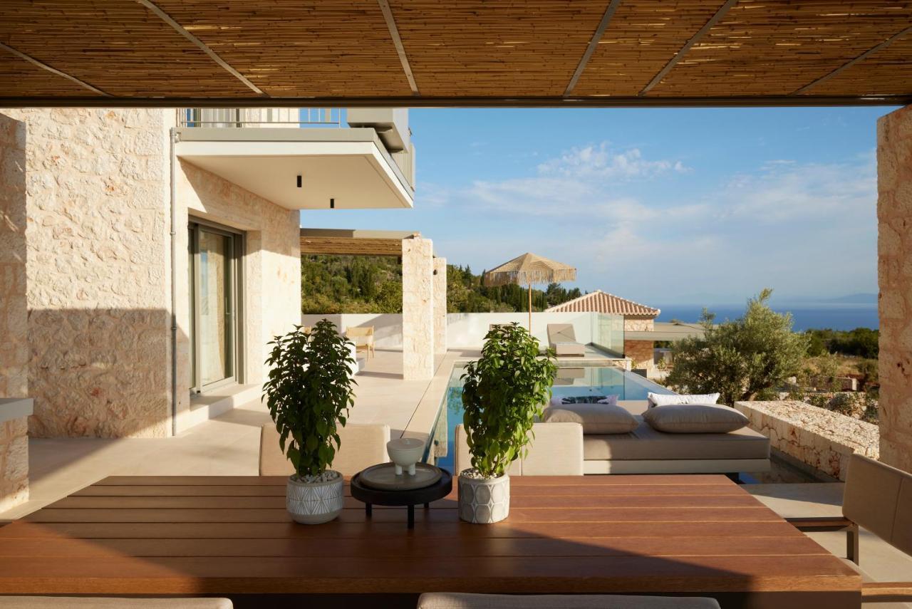 Epiphany Villas Lefkada Tsoukaladhes Bagian luar foto