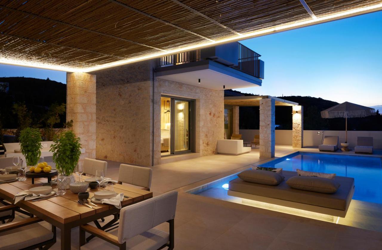 Epiphany Villas Lefkada Tsoukaladhes Bagian luar foto