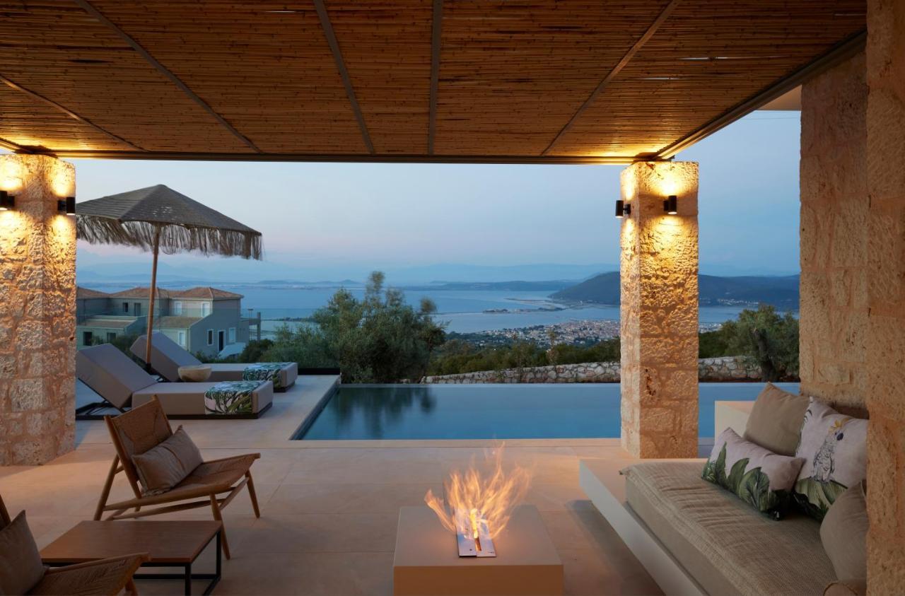 Epiphany Villas Lefkada Tsoukaladhes Bagian luar foto