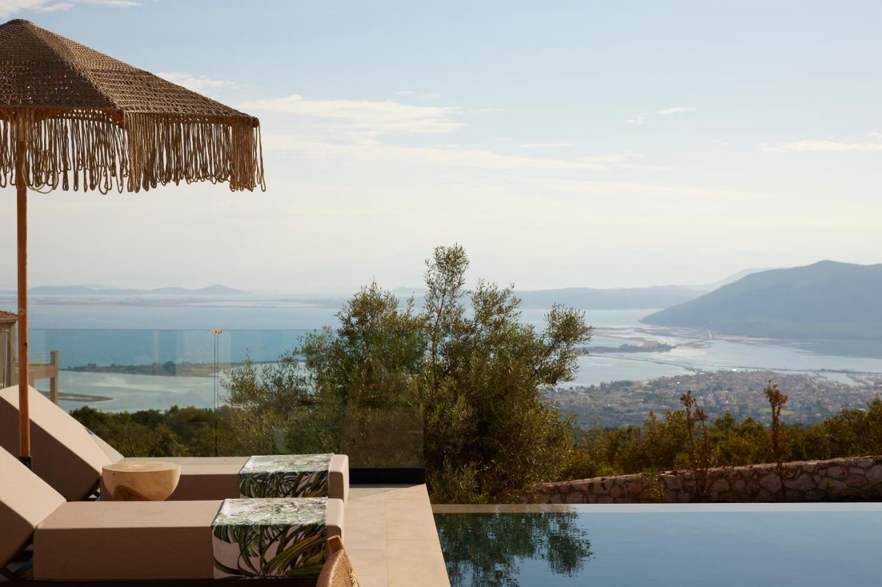 Epiphany Villas Lefkada Tsoukaladhes Bagian luar foto