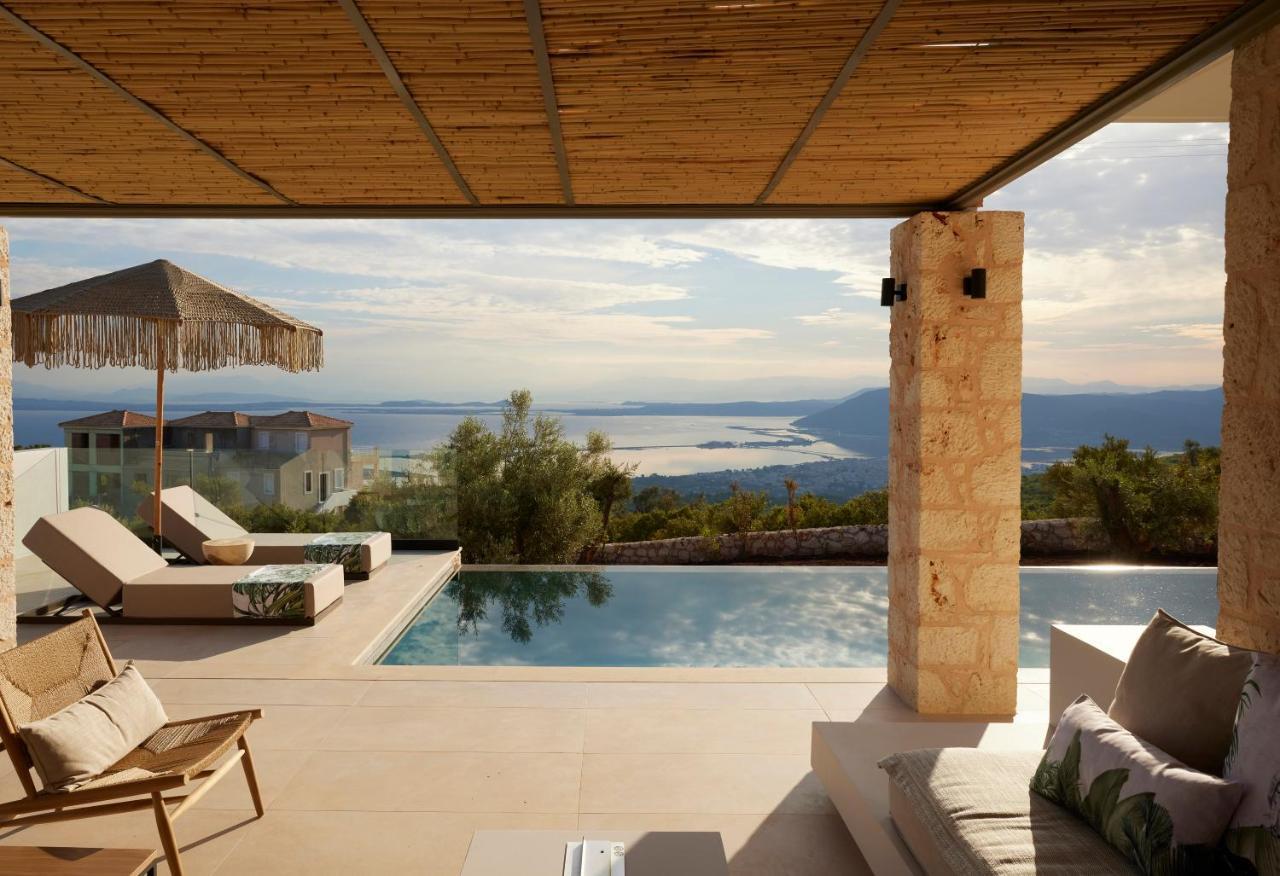 Epiphany Villas Lefkada Tsoukaladhes Bagian luar foto