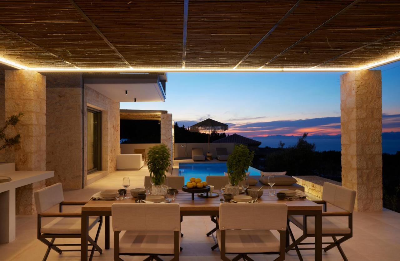 Epiphany Villas Lefkada Tsoukaladhes Bagian luar foto