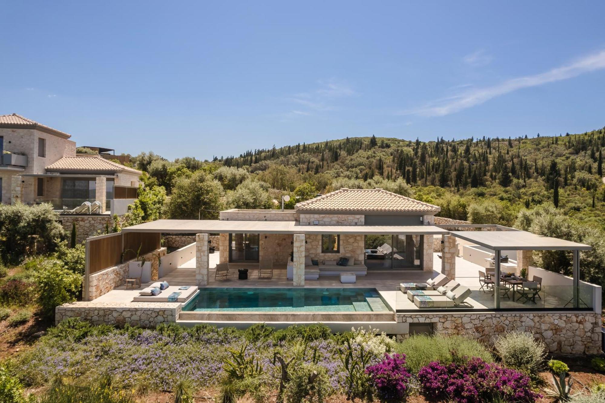Epiphany Villas Lefkada Tsoukaladhes Bagian luar foto