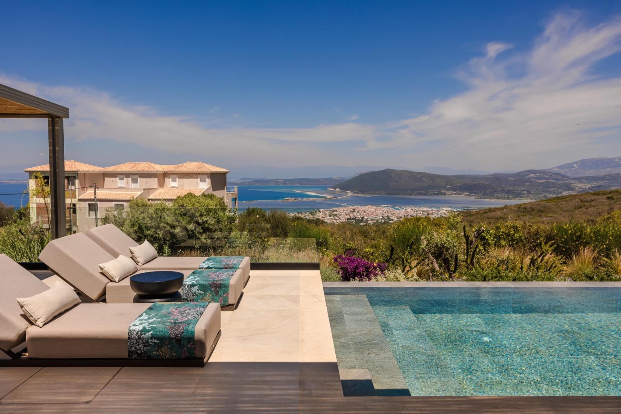 Epiphany Villas Lefkada Tsoukaladhes Bagian luar foto