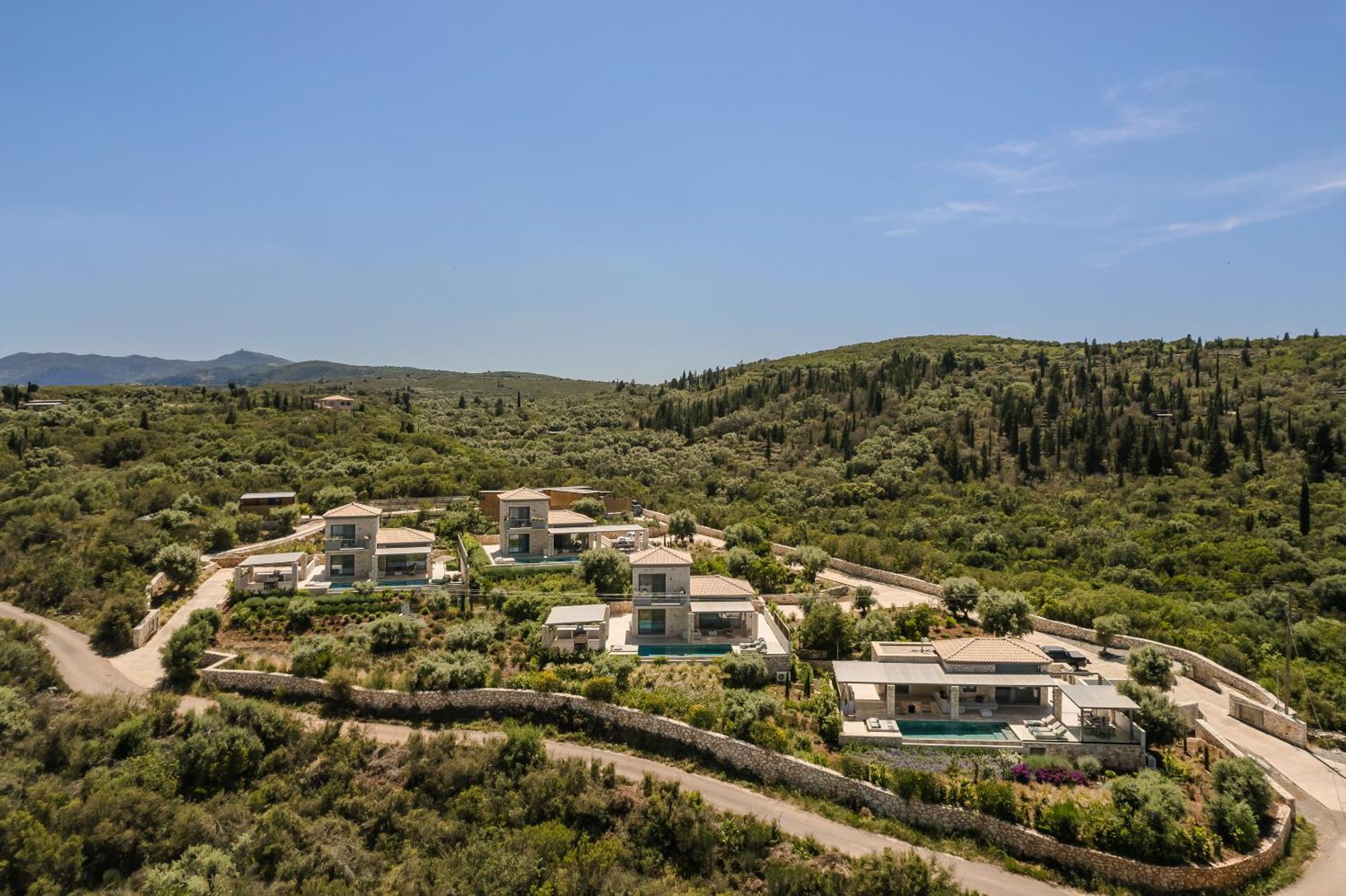 Epiphany Villas Lefkada Tsoukaladhes Bagian luar foto
