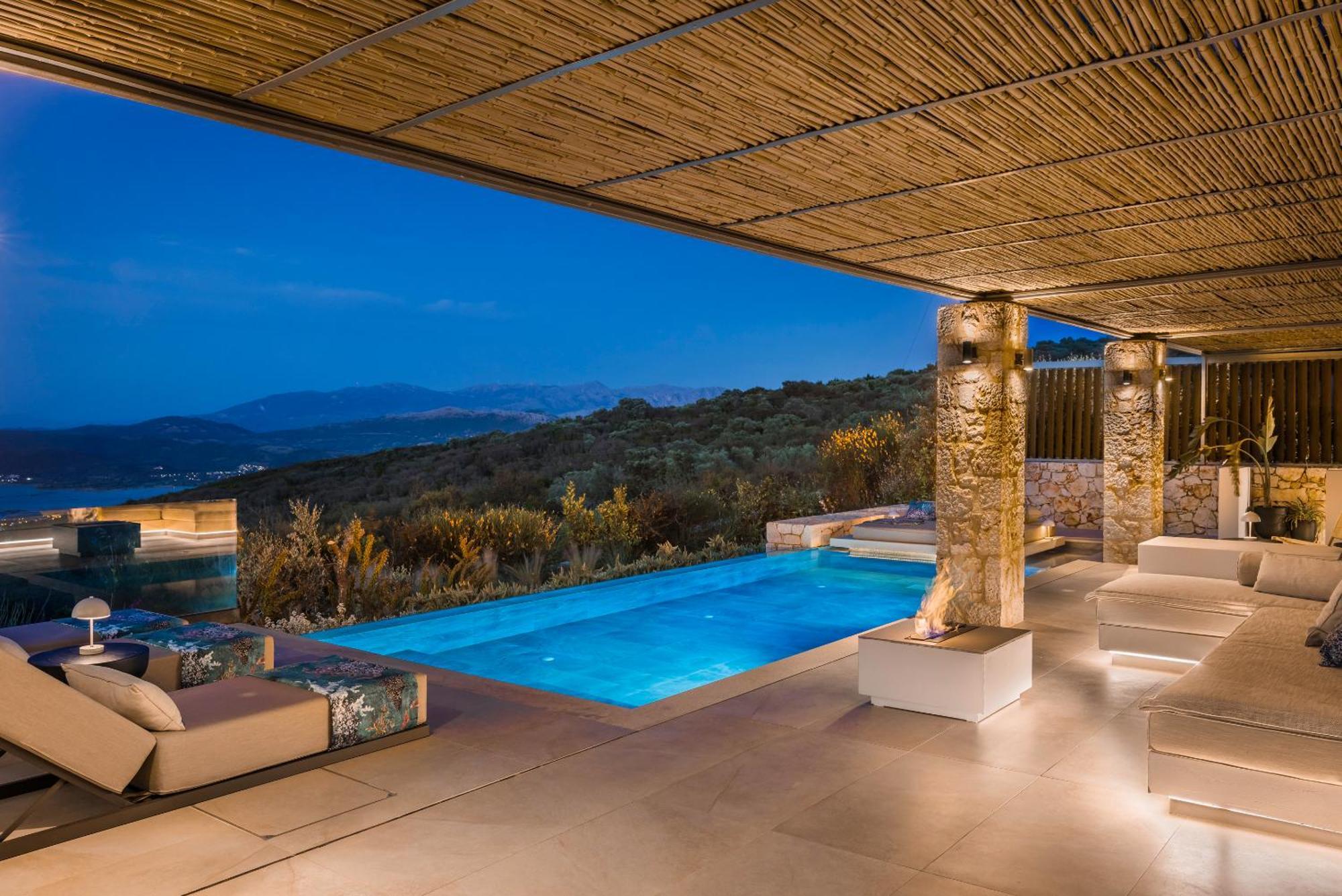 Epiphany Villas Lefkada Tsoukaladhes Bagian luar foto