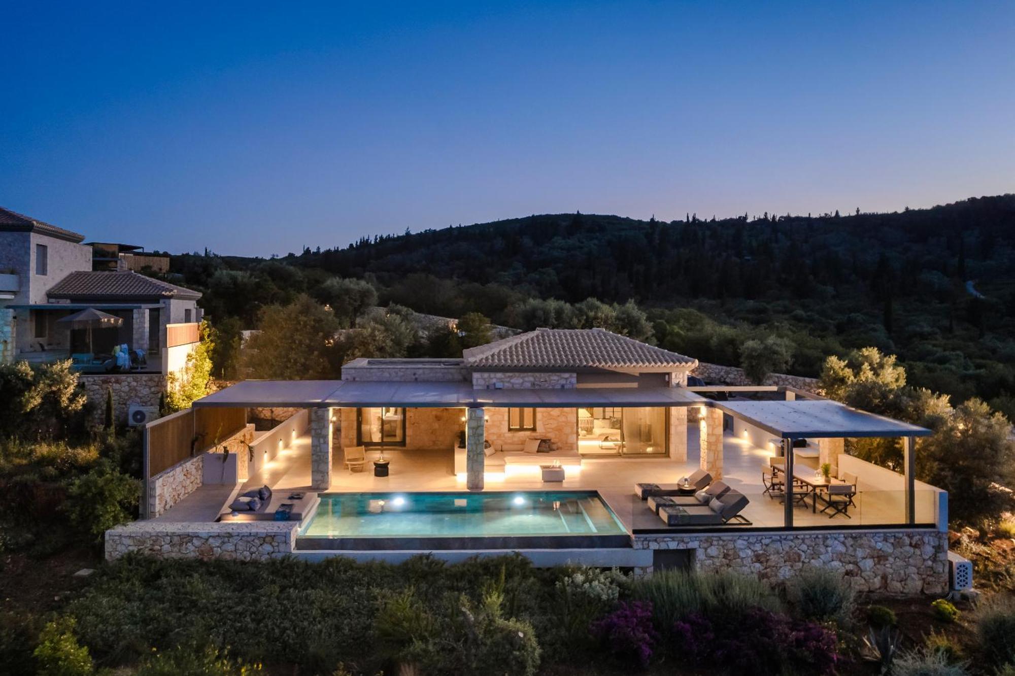 Epiphany Villas Lefkada Tsoukaladhes Bagian luar foto