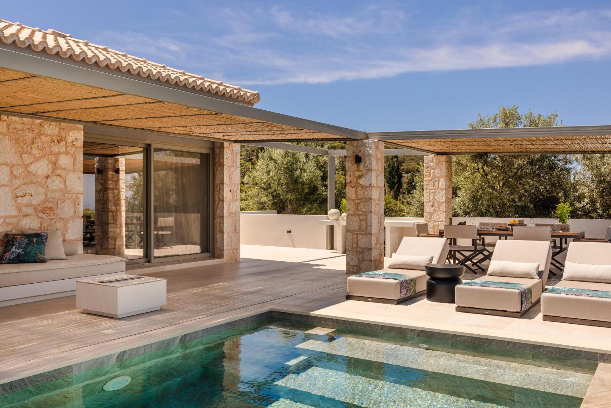 Epiphany Villas Lefkada Tsoukaladhes Bagian luar foto